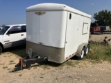 16' TANDEM AXLE ENCLOSED TRLR W BOS