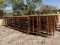 (10) 24' FREESTANDING PANELS W/GATE