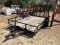 12' TRLR W/FULL BACK RAMP (BLK) BOS