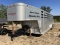 05 SOONER RANCH 7X25 STOCK TRAILER