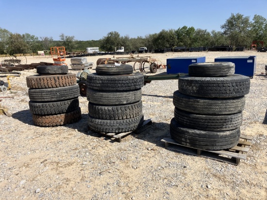 (14) MISC TIRES AND WHEELS