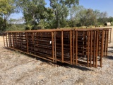 (10) 24' FREESTANDING PANELS W/GATE