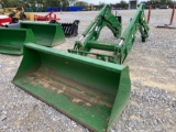 JD 640R LOADER W/BUCKET/TF