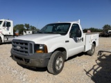 05 FORD F250 SINGLE CAB UTLTY BED
