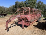 24' GSNCK LIVESTCK TRLR 3 AXLE/BOS