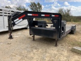 24’ MAXEY GOOSENECK TRAILER