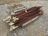 QTY 50 PALLET OF T-POSTS