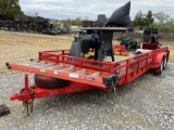 24' UTILITY TRAILER TWIM 3500LB AXL