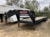 40' ELITE TRIPLE AXLE GOOSE NECK