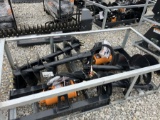 (2) Q/A HYD AUGER W/4BITS