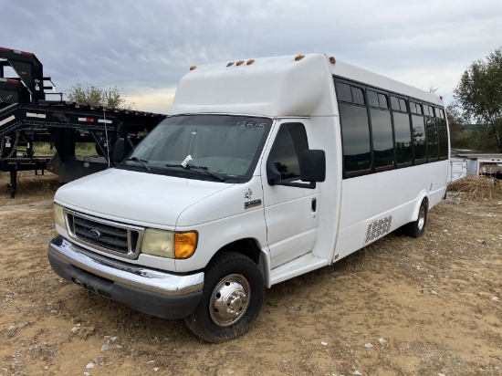 06 FORD E450 SHUTTL VAN 149K/#0000