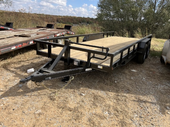 HD 83"X20' 7KLB TANDEM AXLE W/ RAMP