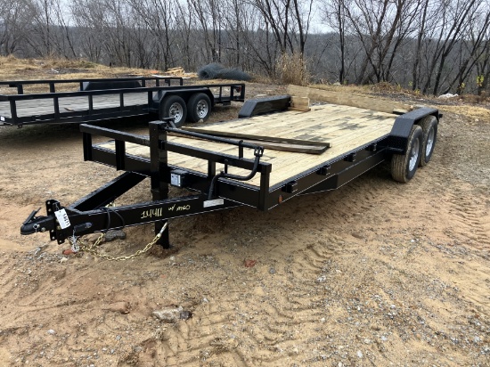 83"X20'CAR HAULR(1-BRAKE)BLCK/#1340