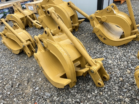 30" CAT 312 DEBRIS CLAW