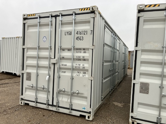 40' CONTAINER W/ 4 DOORS