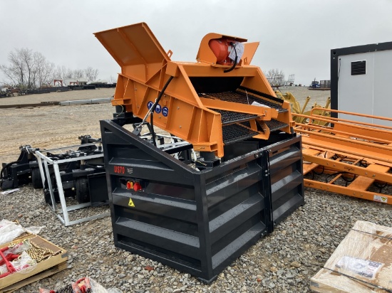 VIBRATING SCREENER