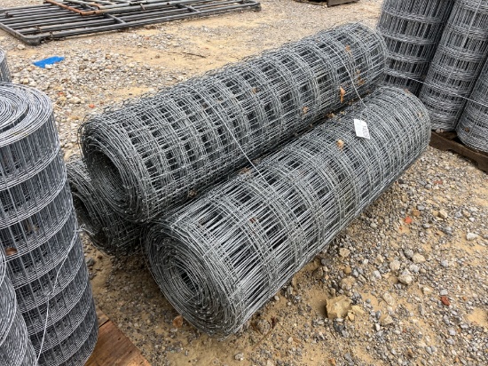 (3) 5' FIELD FENCING