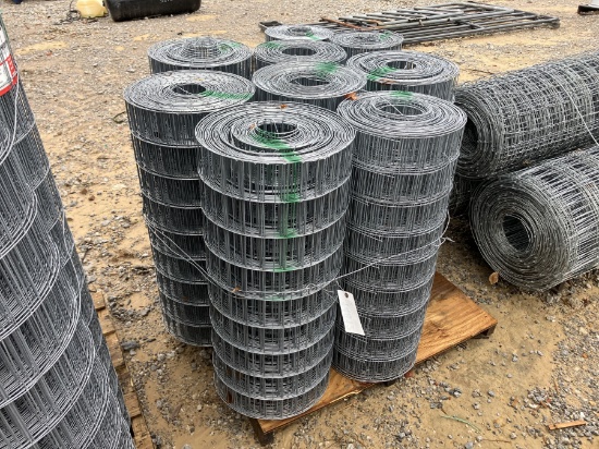 (9) 3' 2X4 WELDING WIRE