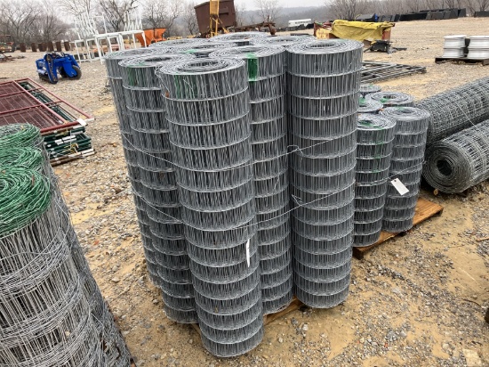 (9) 5' 2X4 WELDING WIRE