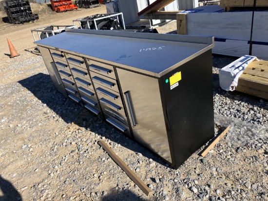 18DRAWR STAINLSS STEEL WRKBNCH(DMGD