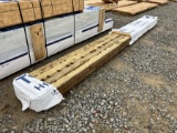 (8) NOTCHED TREATED TIMBERS 4X6X20