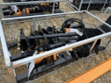 (2) Q/A HYD AUGERS W/4 BITS