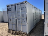 40' CONTAINER W/ 2 SIDE DOORS
