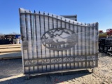 20FT BI-PARTING IRON GATE