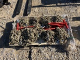 PALLET OF CHAINS AND BOOMERS