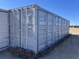 40' CONTAINER W/ 4 DORRS