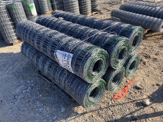 6 ROLLS OF 6' MAXTIGHT FIELD FENCIN