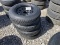 SET OF (4) USED TIRES