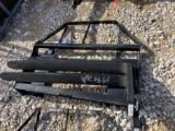 Q/A SET OF PALLET FORKS AND FRAME