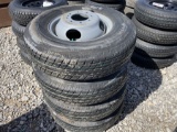 SET OF (4) USED TIRES