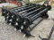 6000LB AXLES 74' SPRING CENTER