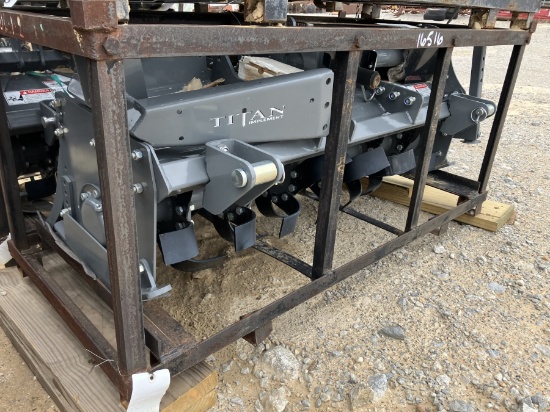48" TITAN UL-48 GEAR DRIVE TILLER