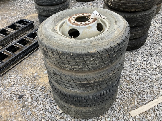 SET (4) TIRES ST235-80 R16S