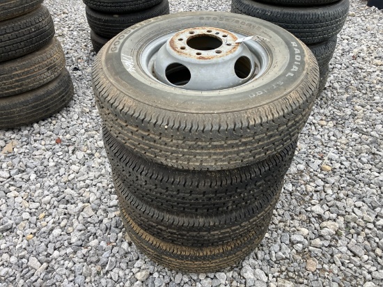 SET (4) TIRES ST235-80 R16S