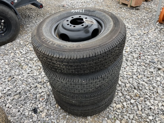 SET (4) TIRES ST235-80 R16S