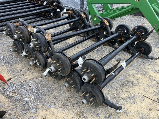 7000LB AXLES 58' SPRING CENTER