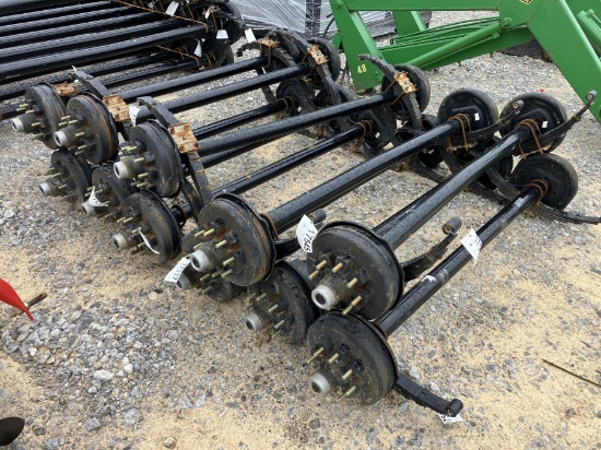 7000LB AXLES 58' SPRING CENTER