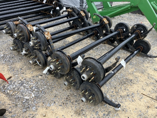 7000LB AXLES 58' SPRING CENTER