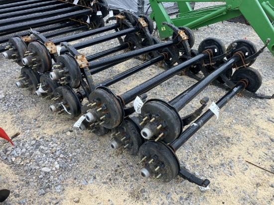 7000LB AXLES 58' SPRING CENTER