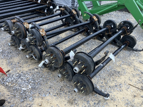 7000LB AXLES 58' SPRING CENTER