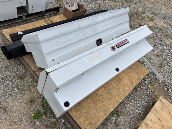 (2) TRUCK BED TOOL BOXES