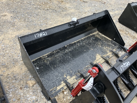 72" Q/A BUCKET W/ TEETH