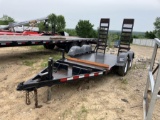 10X6 DUAL AXLE COMPACT TRLR W/BOS