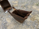 CASE BACKHOE TRENCHING BUCKET