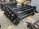 6000LB AXLES 74' SPRING CENTER