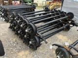 6000LB AXLES 74' SPRING CENTER
